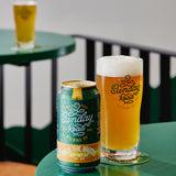 Sunday Road Brewing Sutherland Shire Beer over the bridge hazy pale ale in a can and glass