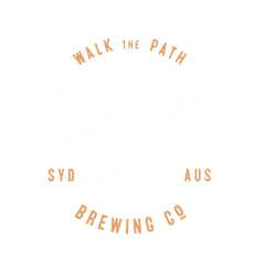 sunday road master logo white with a transparent background